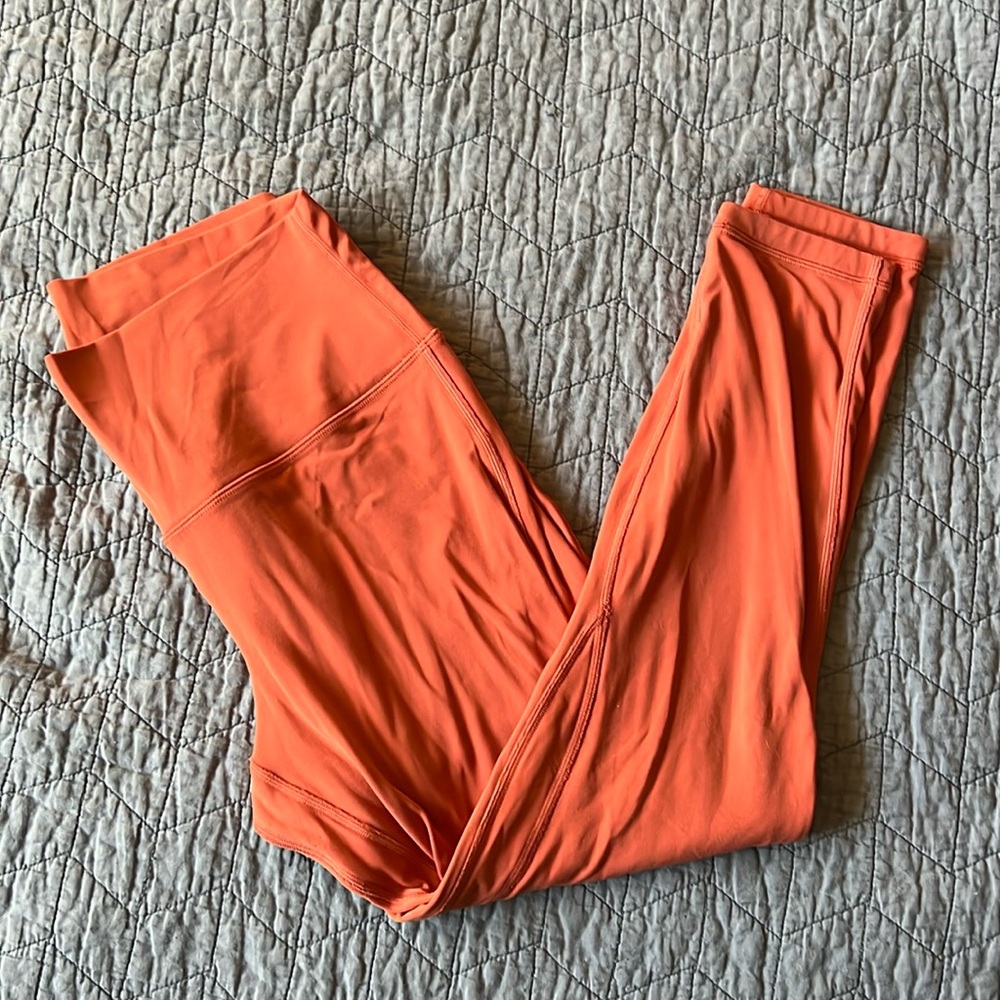 Lululemon Canyon Orange Align Leggings